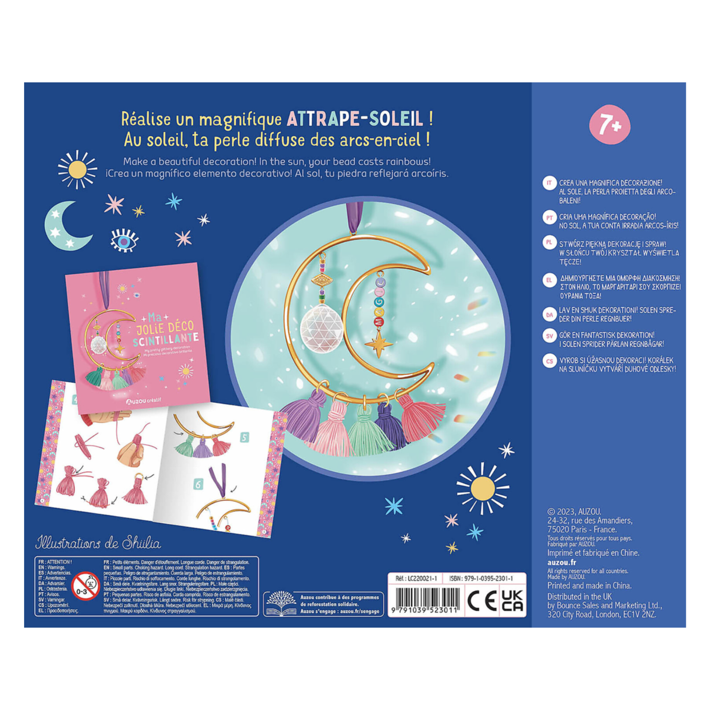 Ma jolie déco scintillante - Coffret DIY - Auzou