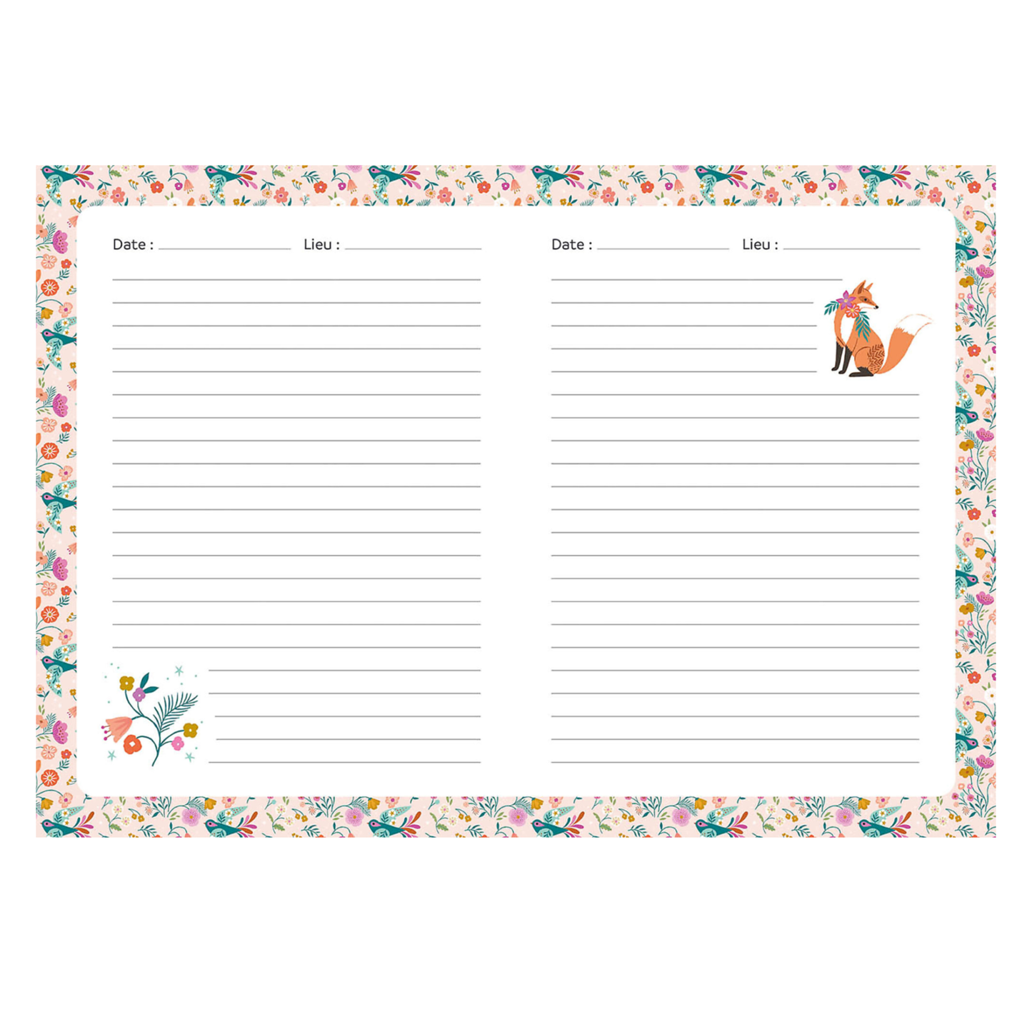 Mon carnet secret ultra pailleté