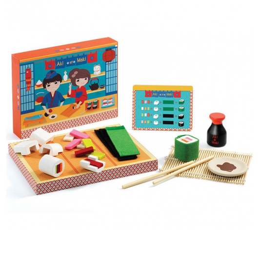 Aki et Maki : Préparer des sushis avec un menu - Djeco