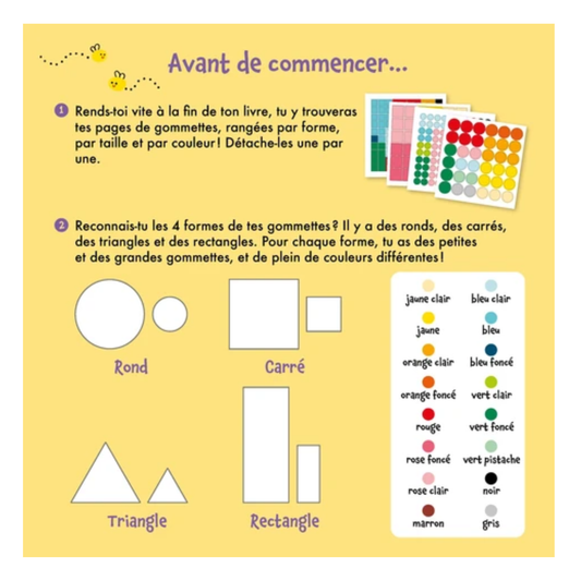 Je m'amuse avec des gommettes - Fleurus