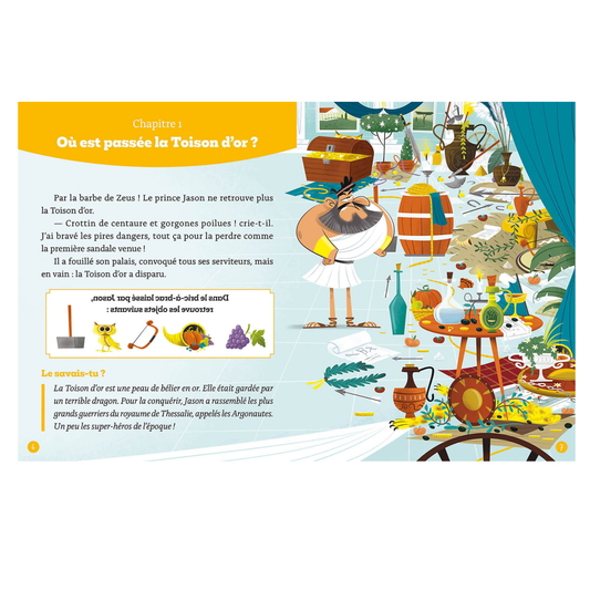 Les p'tits Zeus - On a volé la Toison d'or ! - Auzou