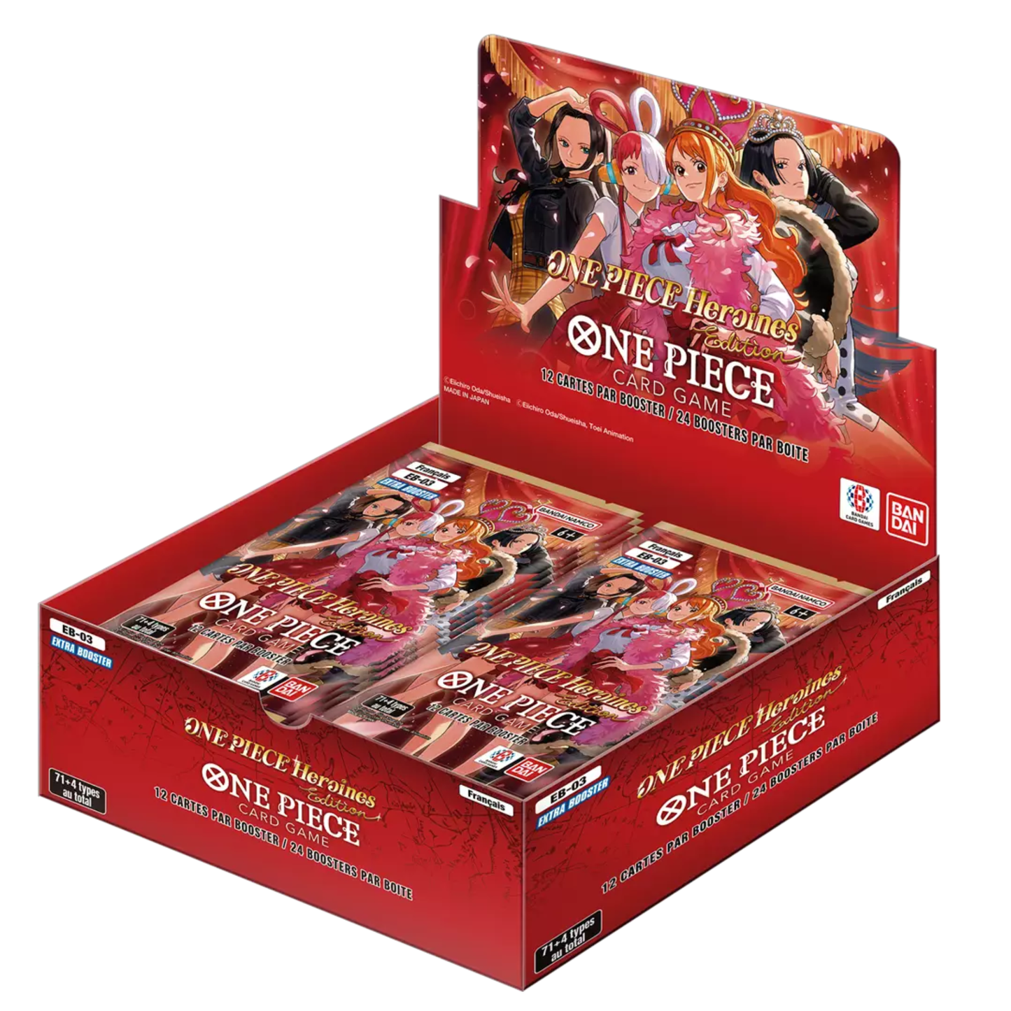 One Piece – Display – Heroines Edition – EB03 – Boite de 24 boosters en anglais