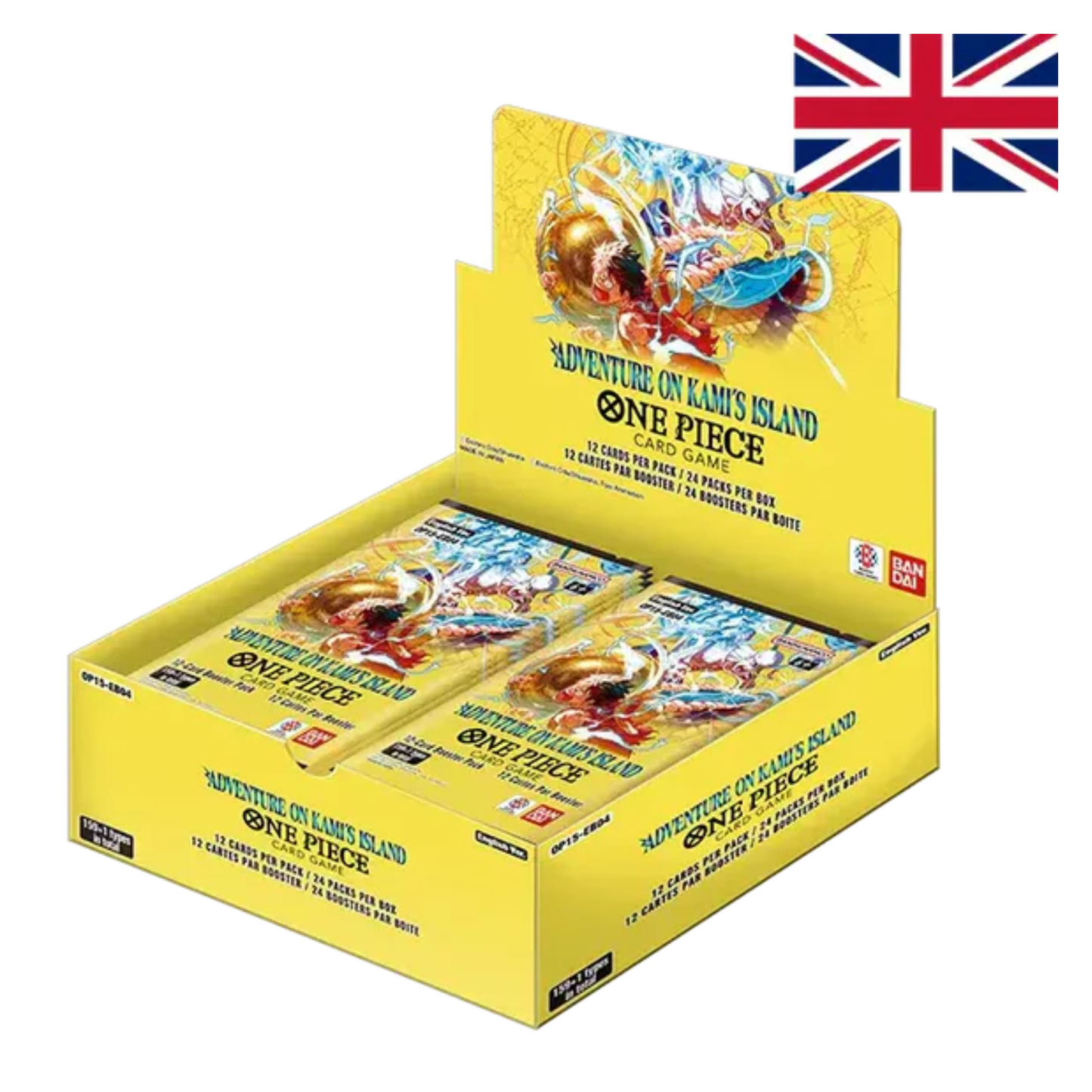 One Piece - Display Adventure on Kami's Island - OP15 - 24 Boosters - Scellé - Anglais