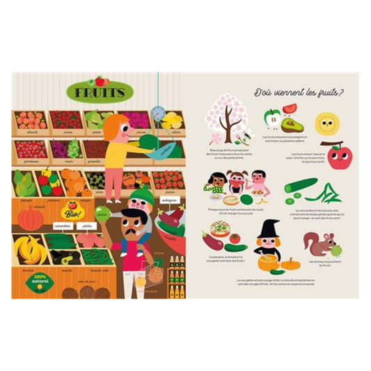 Ma grande épicerie : les essentiels du quotidien illustrés et expliqués aux enfants