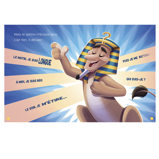 Les enquêtes de P'tit pharaon - 1, 2, 3, sphinx ! - Auzou