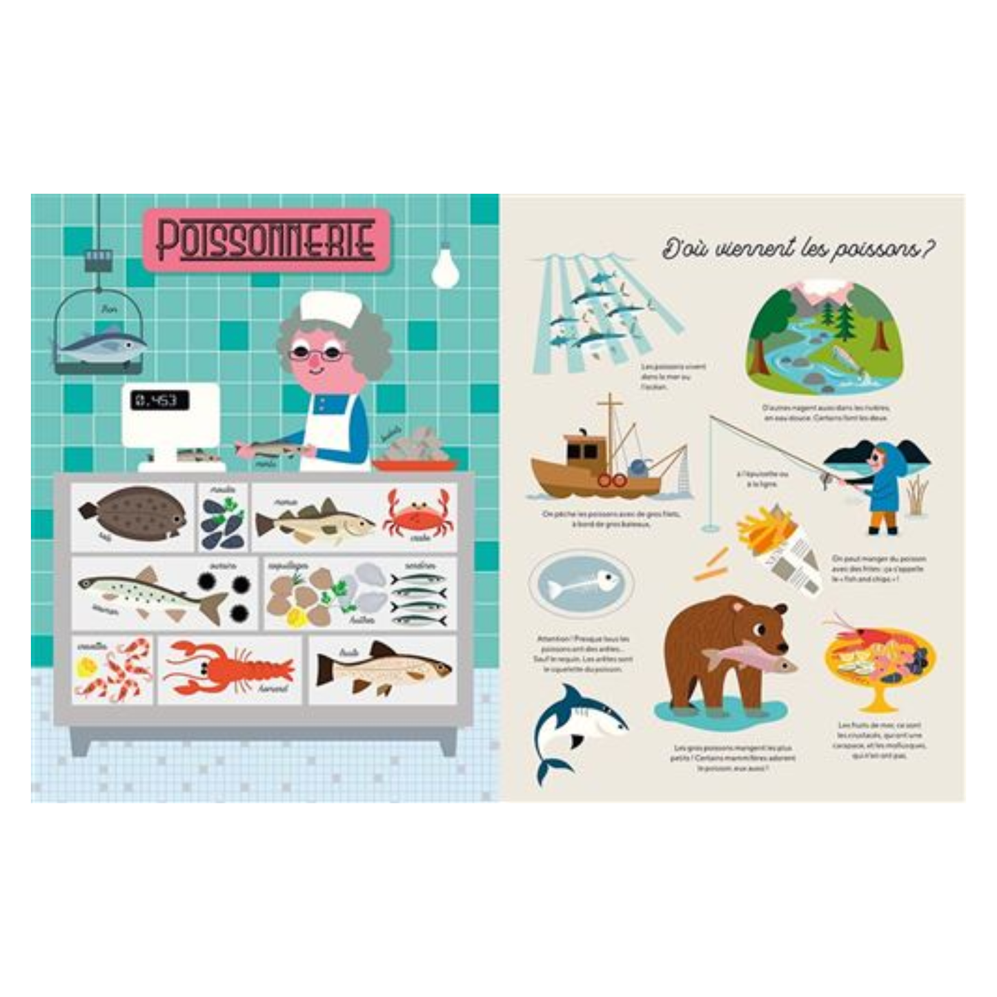 Ma grande épicerie : les essentiels du quotidien illustrés et expliqués aux enfants