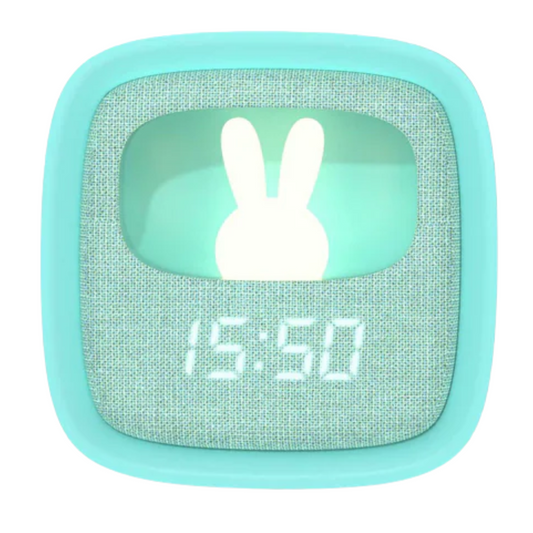 Réveil veilleuse Billy - Turquoise