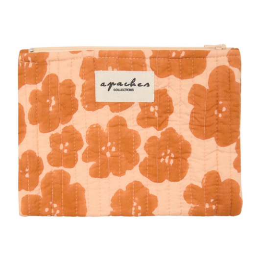 Mini Pochette Mana - Flora Bold Orange - Apaches