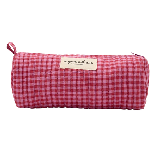 Trousse en tissus Opal - Khadi Fuchsia - Apaches