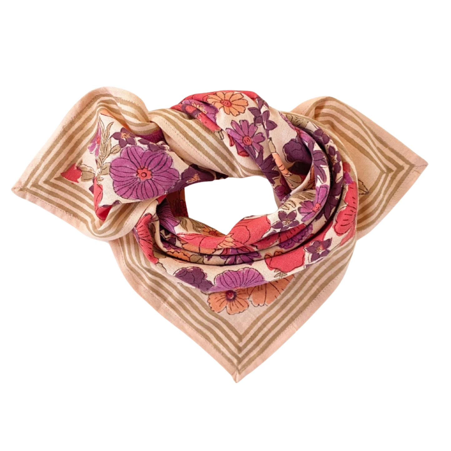 Petit Foulard Manika - Joy Macadamia - Apaches