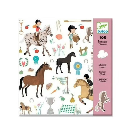 Stickers Les chevaux - Djeco