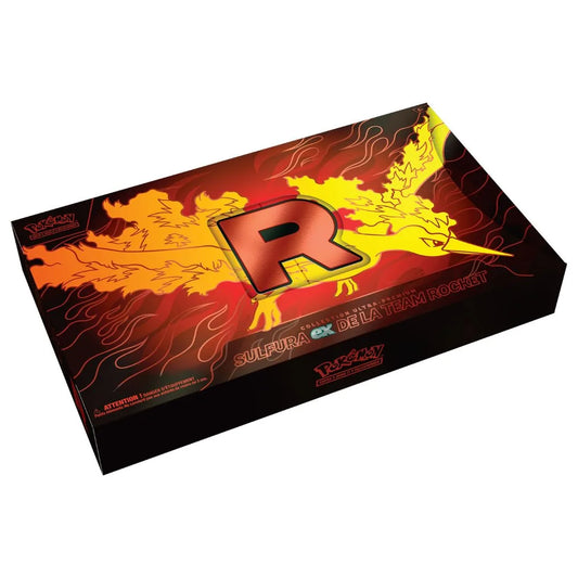 PRECOMMANDE - Pokémon – Coffret Collection Ultra-Premium – Sulfura ex de la Team Rocket – UPC en français