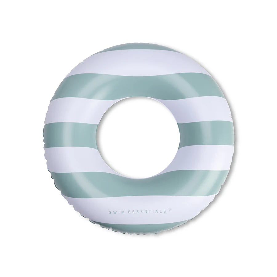 Bouée de piscine - Rayures vertes Ø 90 cm