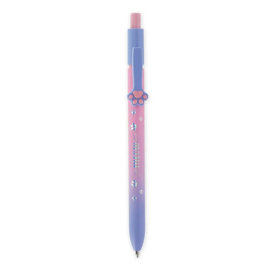 Legami - Stylo à bille - Bleu - Chat