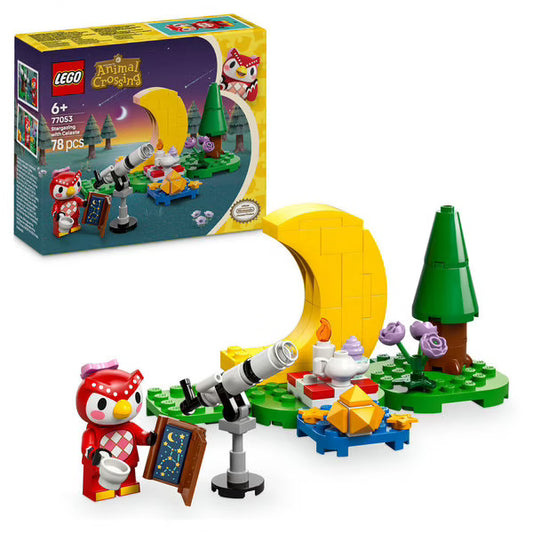 LEGO - Animal Crossing - Observation des étoiles avec Céleste