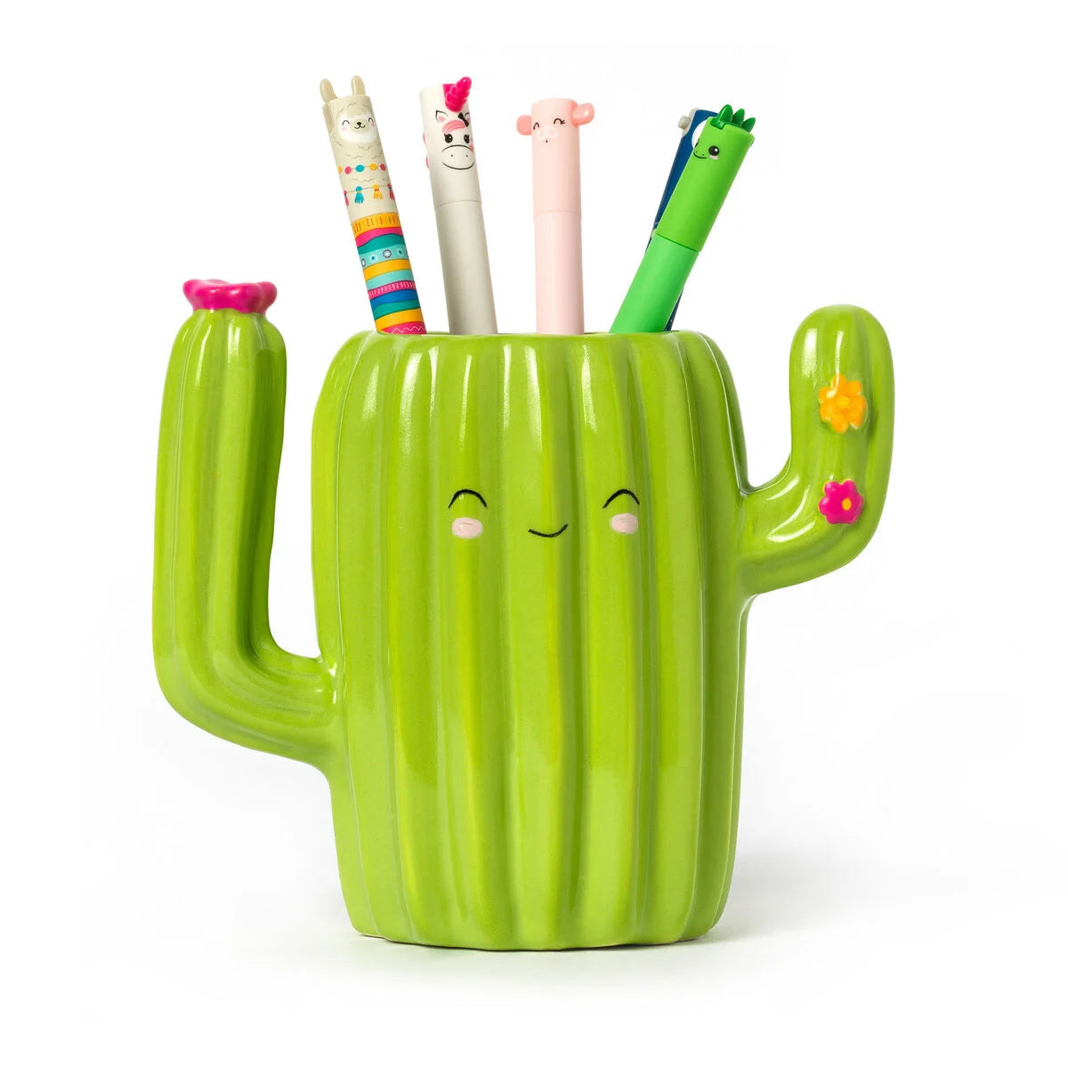 Legami - Pot à Crayons en Céramique - Cactus