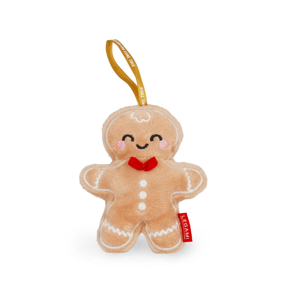 Legami - Décoration de Noël en peluche - Pain d'épice
