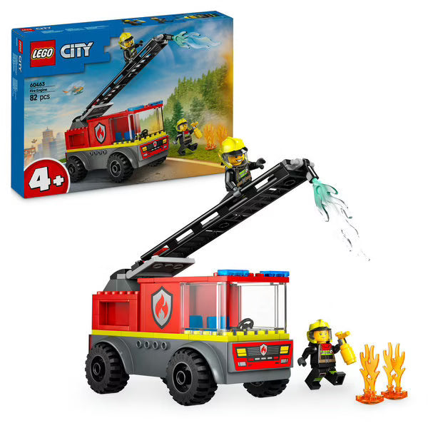 LEGO - City - Camion de pompiers avec échelle