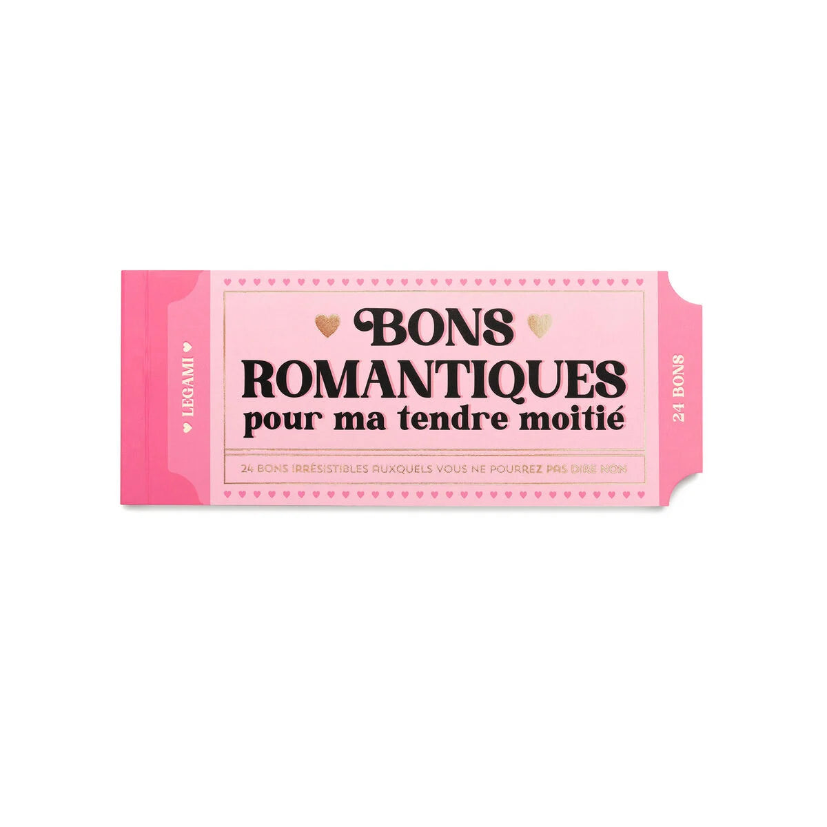 Legami - Carnet de 24 Bons Romantiques - Français
