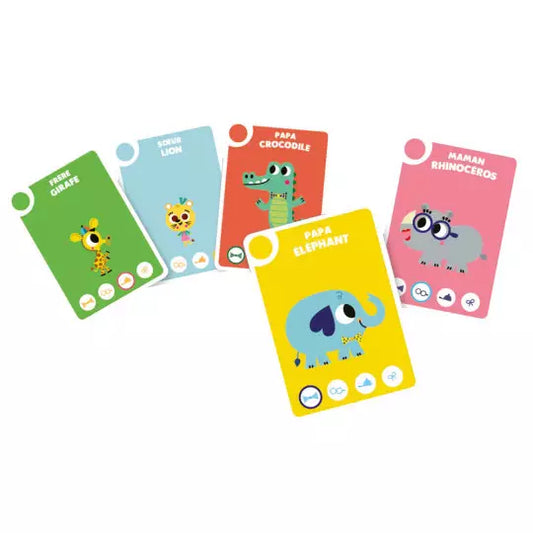 Mon premier jeu de 5 familles : écouter et mémoriser !
