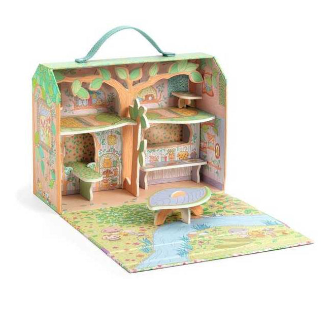 Figurine Tinyly - Maison des bois Sylvia & Fox - Djeco
