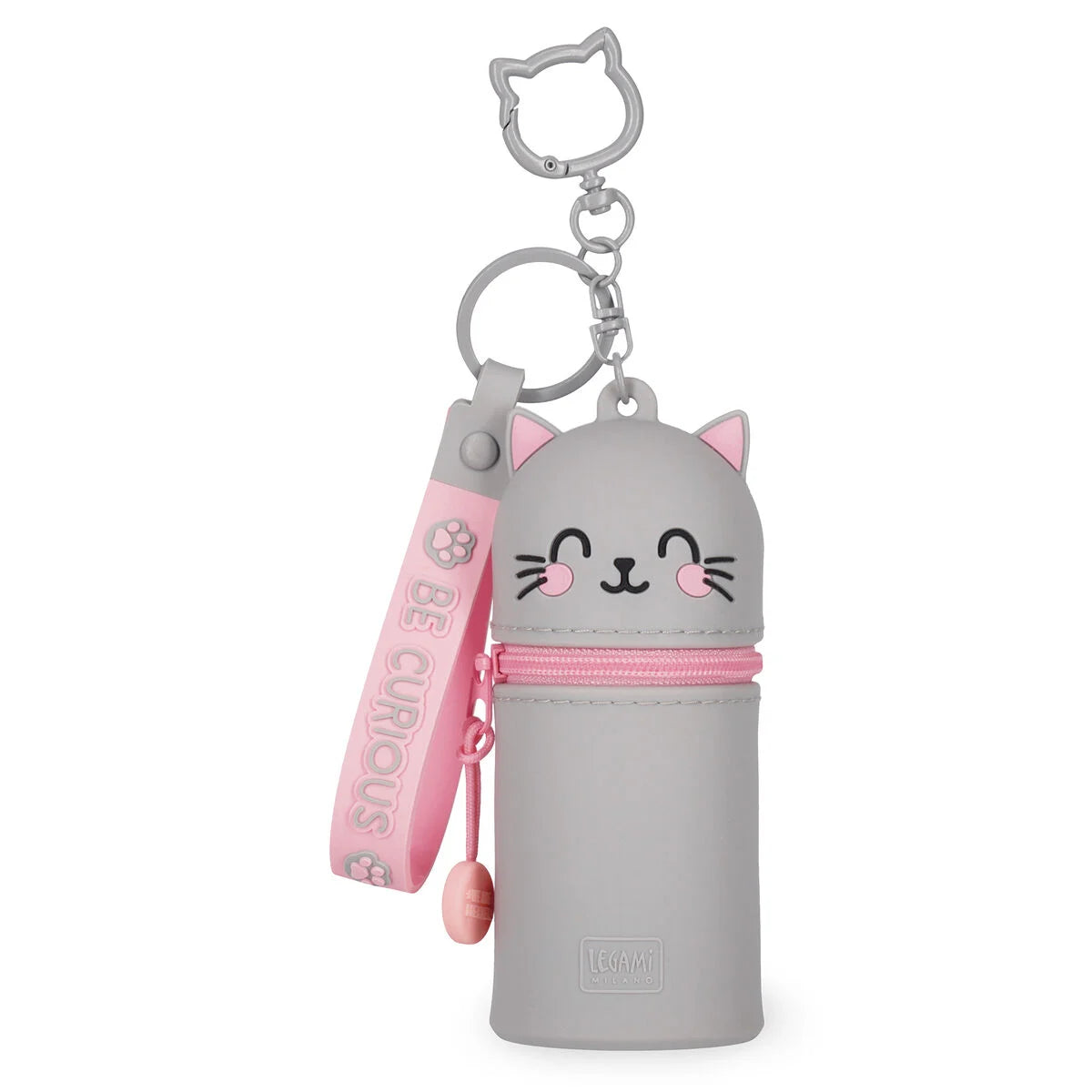 Legami - Porte-Monnaie Porte-Clés - Chat - Mini Kawaii