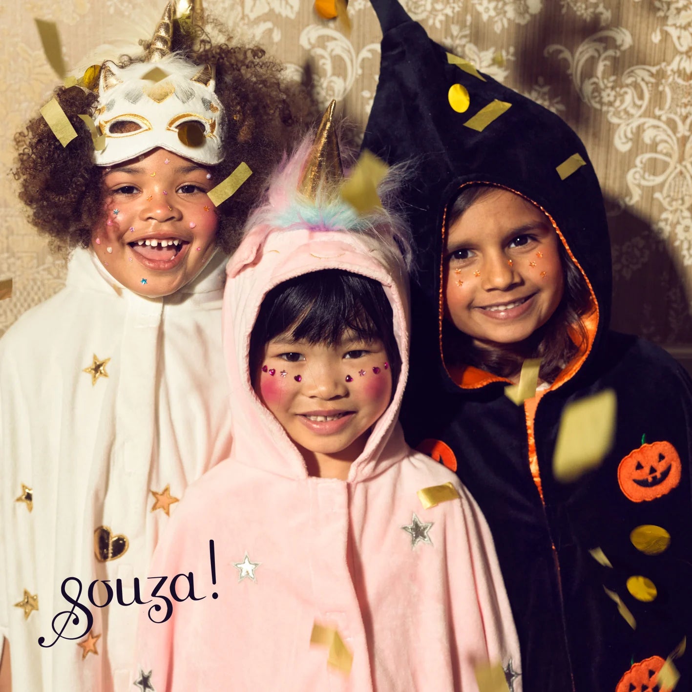 Déguisement - Cape citrouille d'Halloween - Souza - 4-8 ans