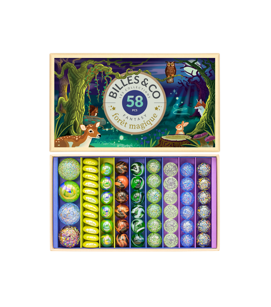 Coffret de billes - Forêt Magique - Billes and co