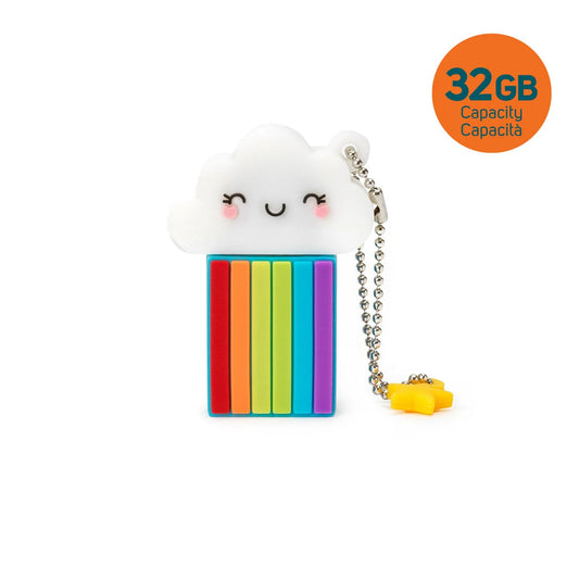 Legami - Clé USB 3.0 32 GB - Arc-en-ciel - Flash Drive