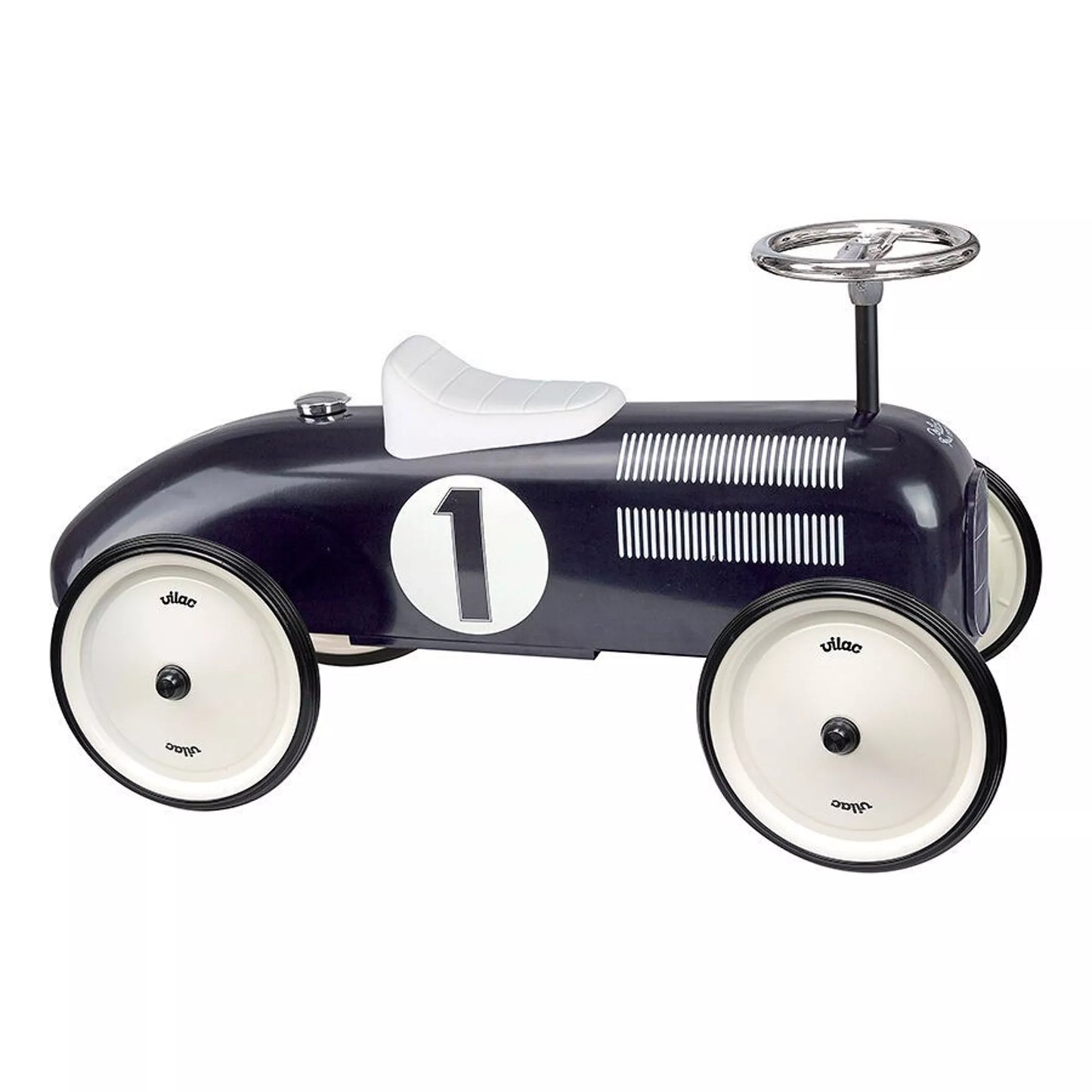 Porteur en métal - Voiture vintage noir - Vilac