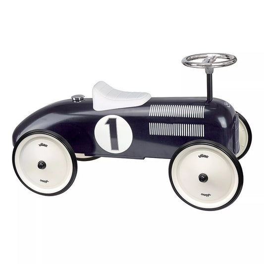 Porteur en métal - Voiture vintage noir - Vilac
