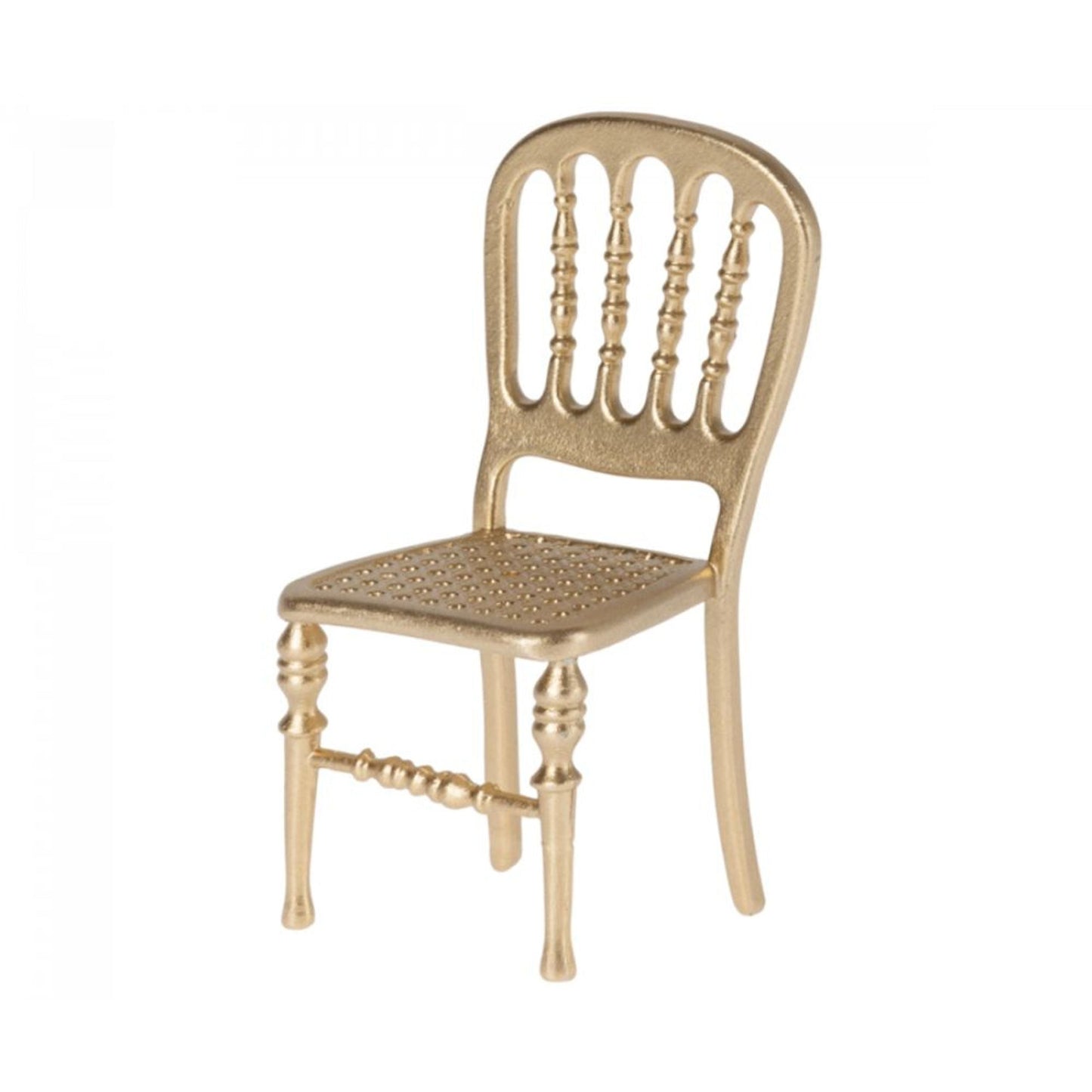 Chaise pour figurines souris - Doré - Elément miniature Maileg