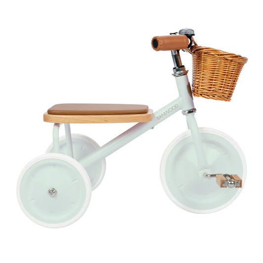 Tricycle vintage - Menthe pâle - Banwood - Modèle d'exposition