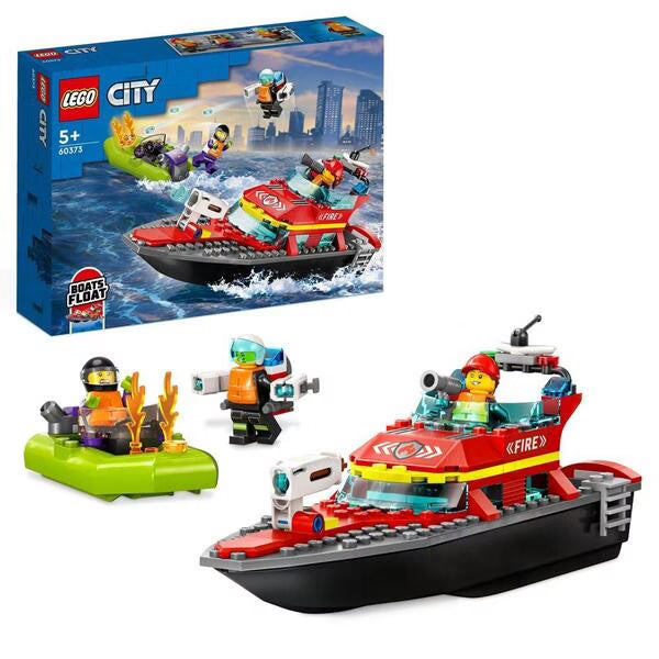 LEGO - City - Le Bateau de Sauvetage des Pompiers