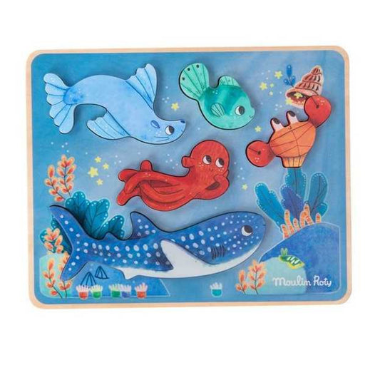 Puzzle sensoriel - Les aventures de Paulie - Moulin Roty