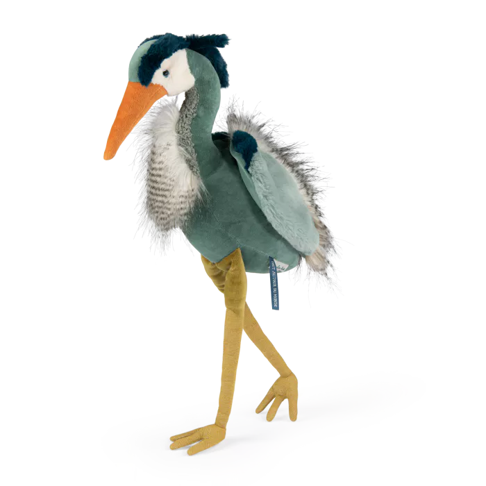 Peluche héron Tout autour du monde - Moulin Roty