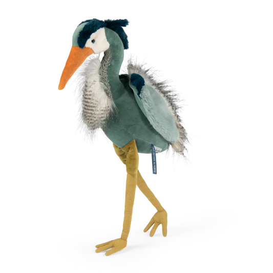 Peluche héron Tout autour du monde - Moulin Roty