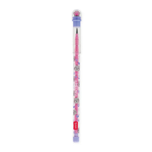 Legami - Crayon à papier empilable avec gomme - Chat