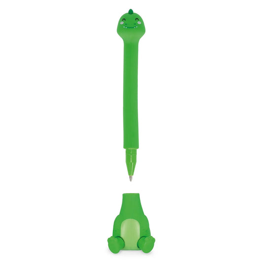 Legami - Stylo à bille Dino avec base - Stand-Ink Ovation