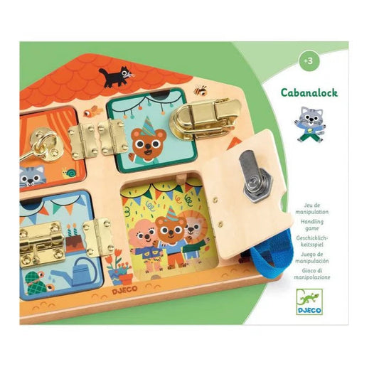 Jeu de manipulation - Cabanalock - Djeco