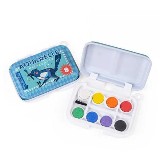 Mini palette aquarelle bleue - Moulin Roty