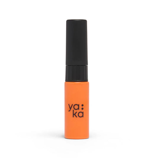 Vernis à ongles 2en1 - Double embout pinceau & stylo - Orange pressé - Yaka