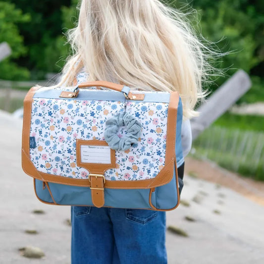 Tann's x Cyrillus - Cartable Candice bleu - 38cm