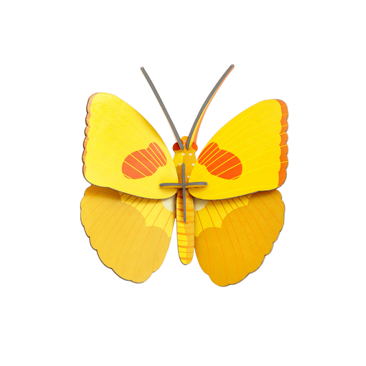 Studio Roof - Papillon jaune - Décoration murale