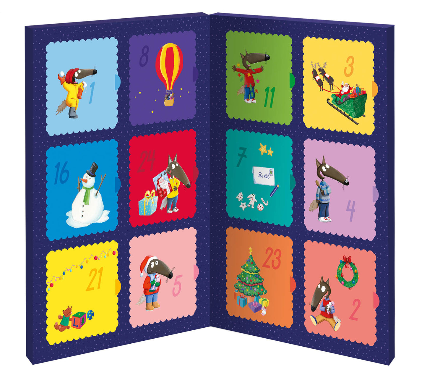 Calendrier de l'Avent - P'tit Loup