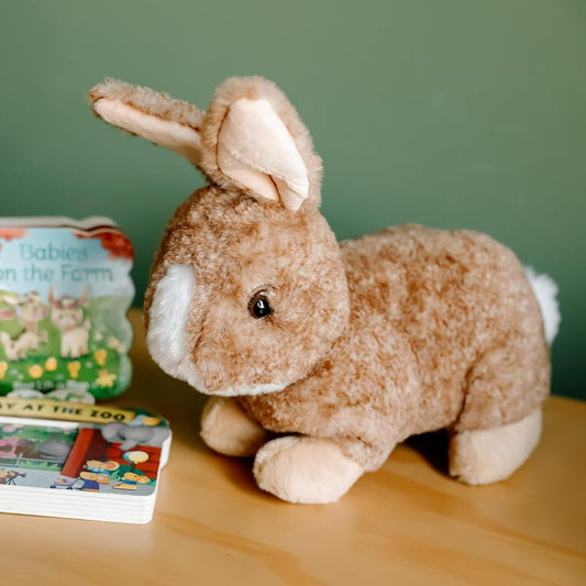 Peluche - Lapin brun