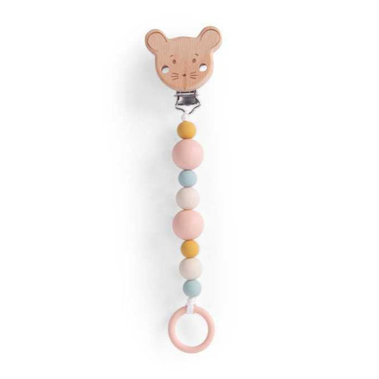 Attache tétine souris - La petite école de danse - Moulin Roty