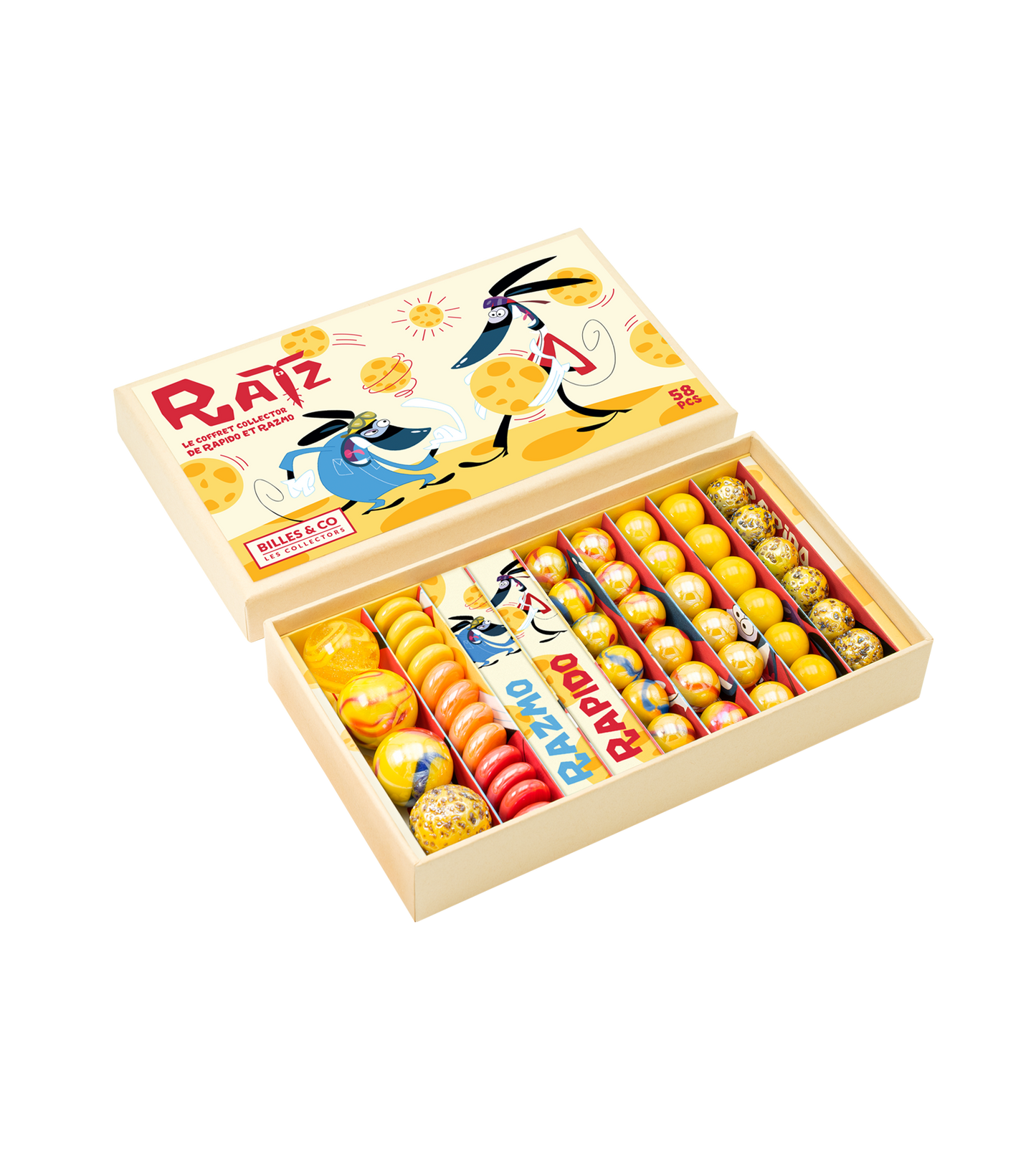 Coffret de billes - Ratz - Billes and co