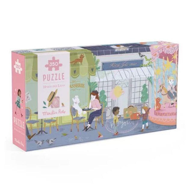 Puzzle 350 pièces 10 rue des lilas - Les Parisiennes - Moulin Roty