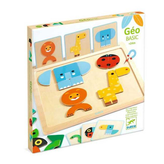 Jeu magnétique GeoBasic - Djeco